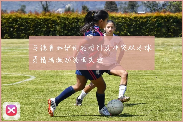 马德鲁加铲倒孔特引发冲突双方球员情绪激动场面失控